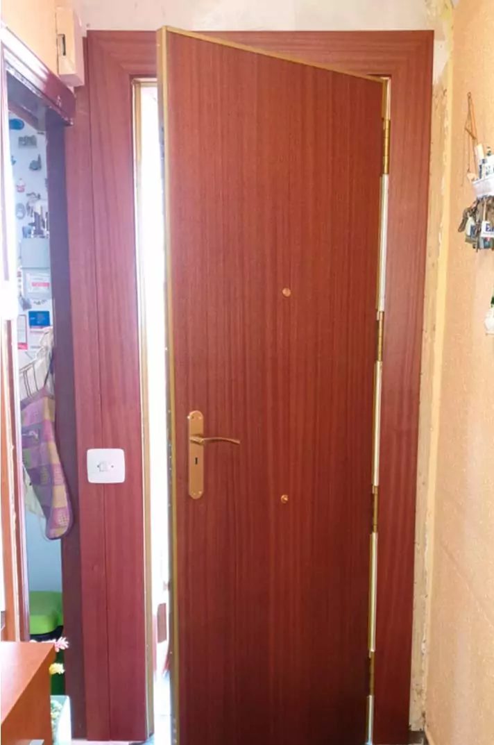 Puerta cerradura de seguridad