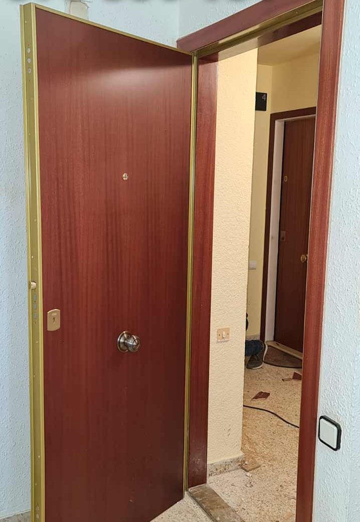 Puerta blindada