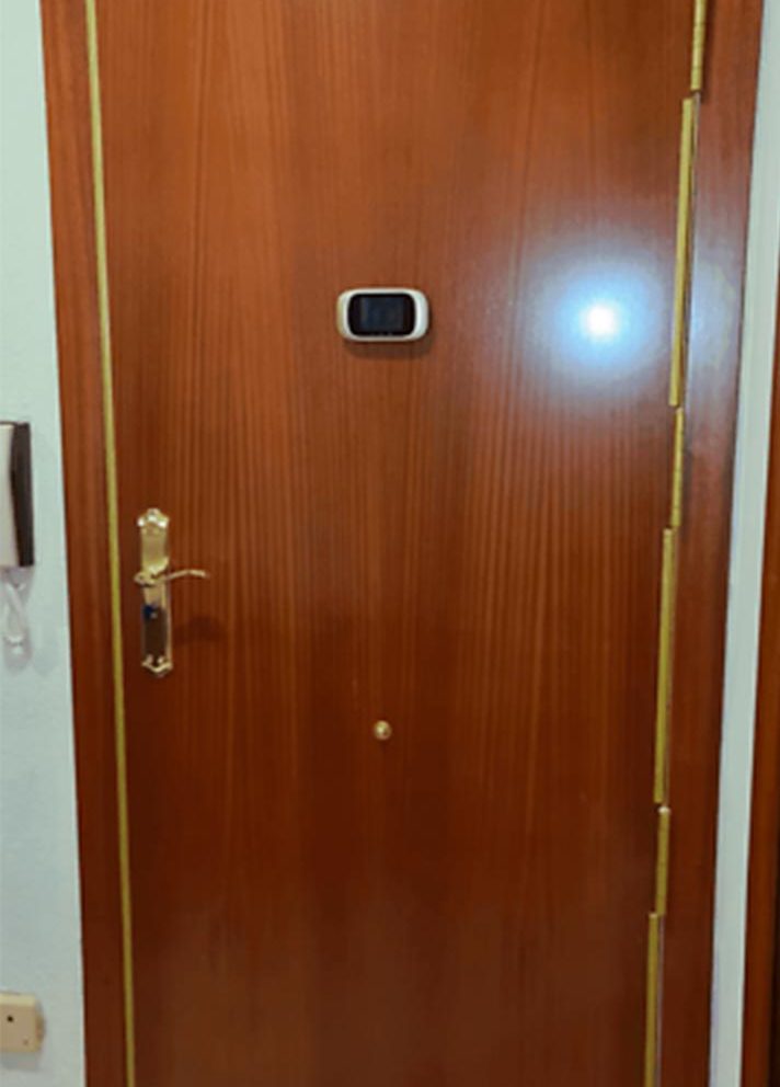 Puerta acorazada en Salou
